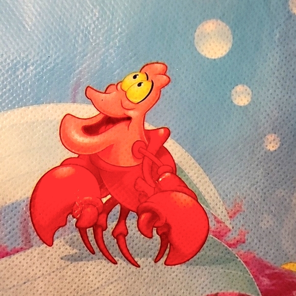 NEW Disney's Ariel, The Little Mermaid, Eco-friendly Reusable Tote Bag - Picture 5 of 17